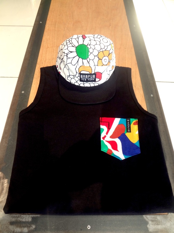 Wampum Tank Top and Flower Five Panel